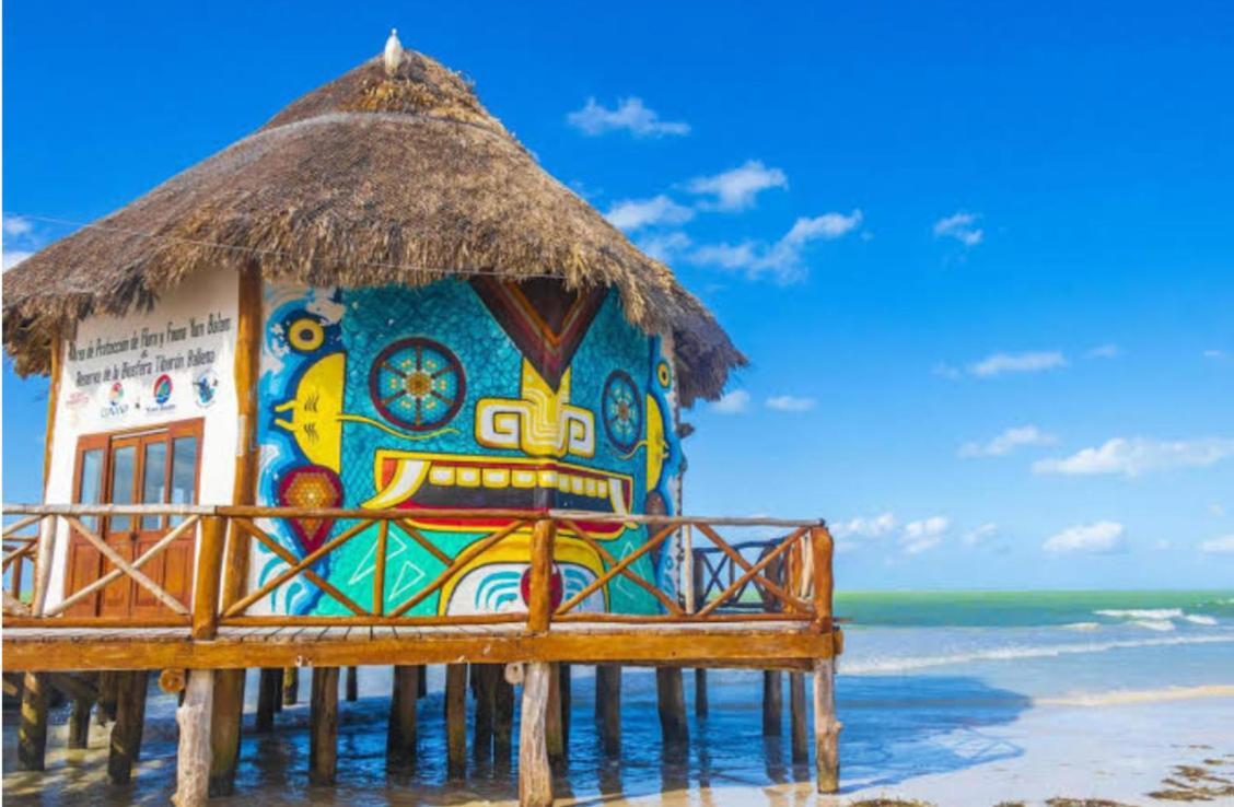El Corazon Mexican0 Isla Holbox 外观 照片