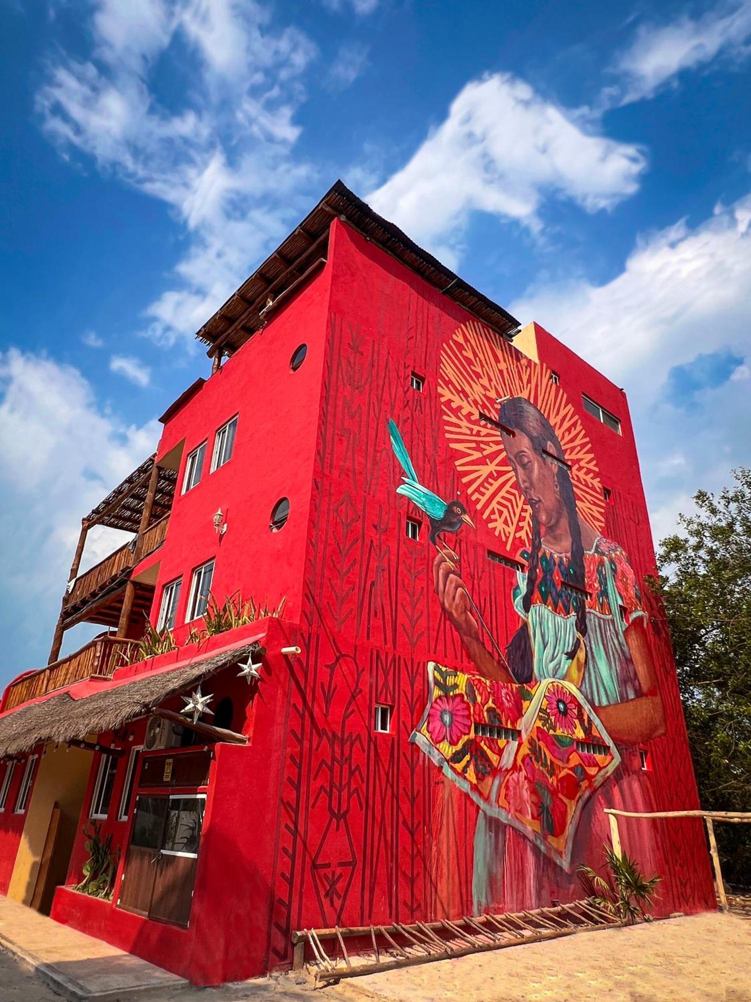 El Corazon Mexican0 Isla Holbox 外观 照片