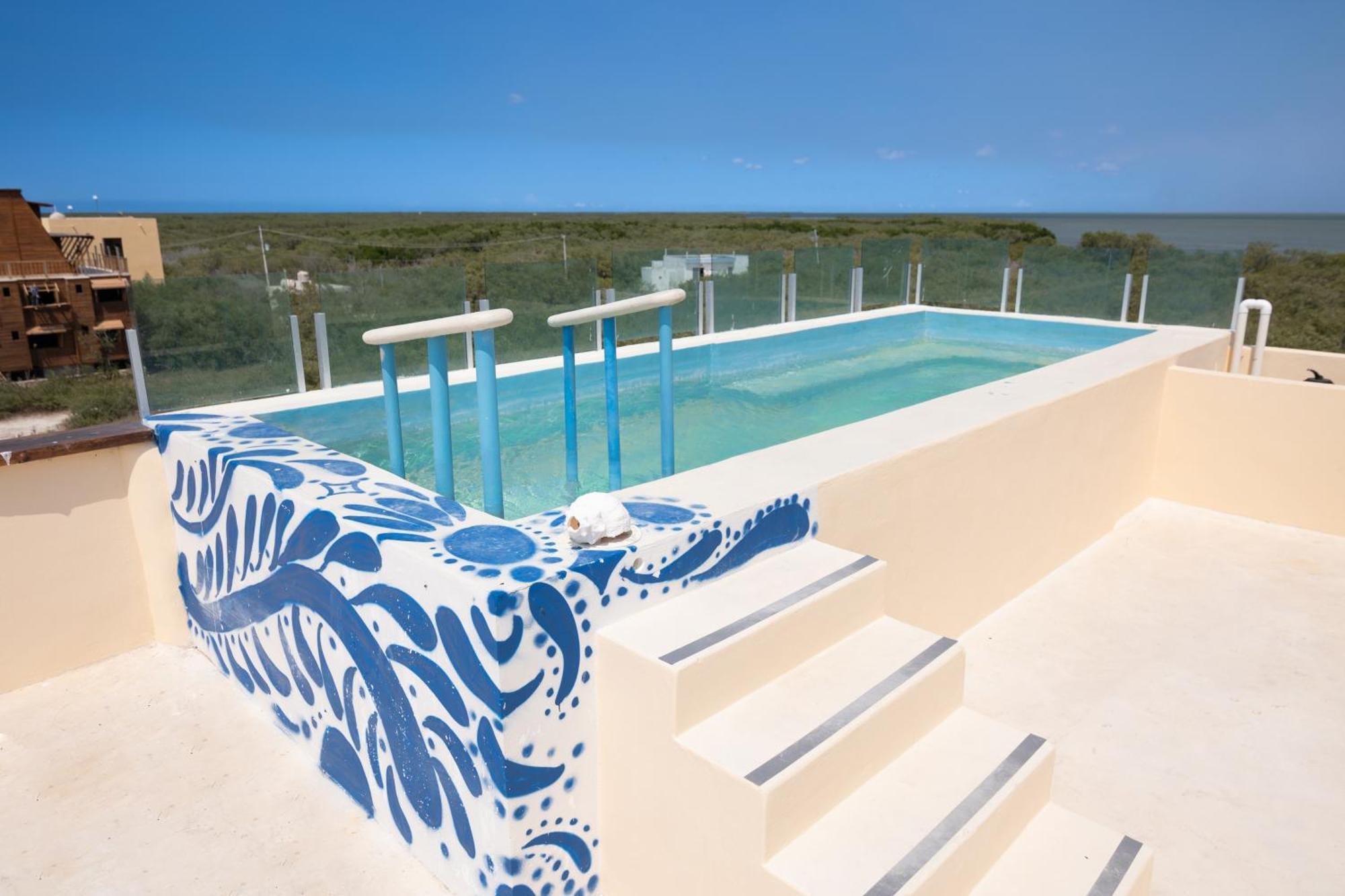 El Corazon Mexican0 Isla Holbox 外观 照片